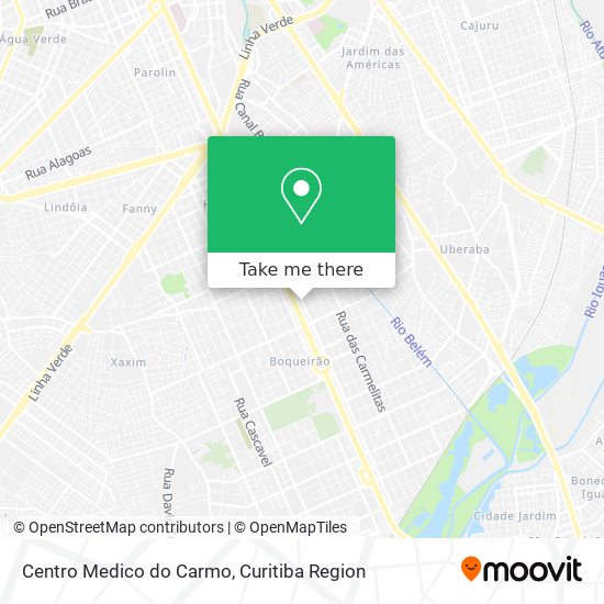 Centro Medico do Carmo map