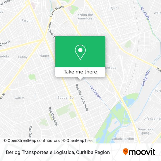 Berlog Transportes e Logistica map