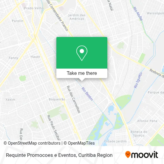 Requinte Promocoes e Eventos map