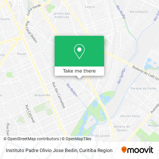 Instituto Padre Olivio Jose Bedin map