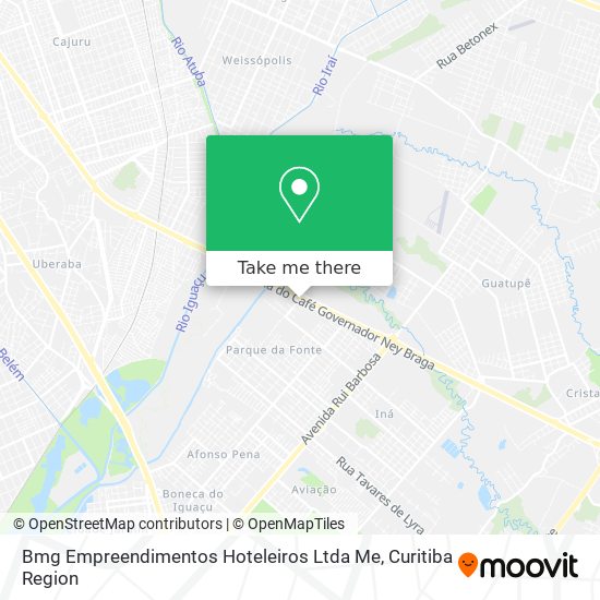 Bmg Empreendimentos Hoteleiros Ltda Me map