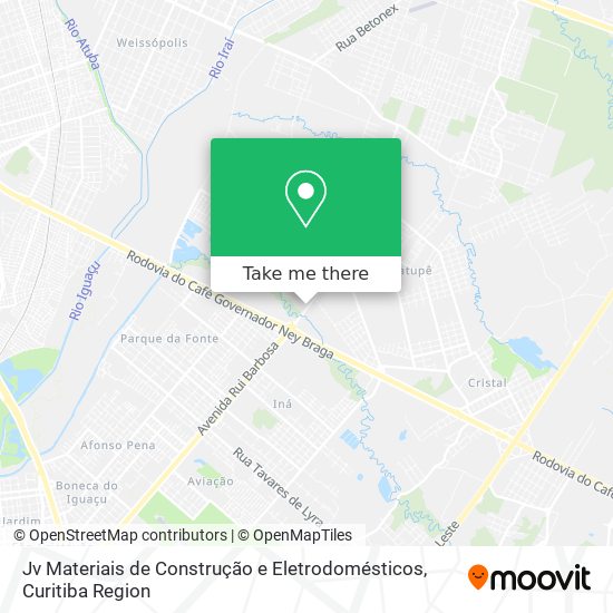 Jv Materiais de Construção e Eletrodomésticos map
