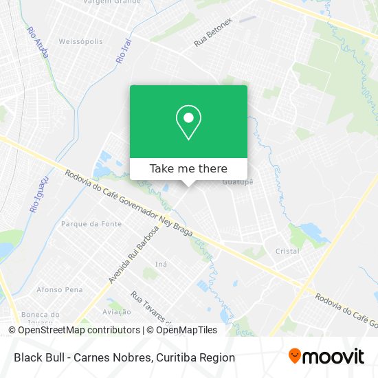 Black Bull - Carnes Nobres map