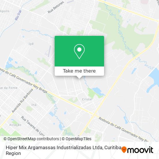 Hiper Mix Argamassas Industrializadas Ltda map