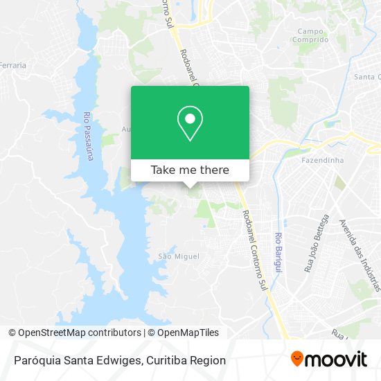Paróquia Santa Edwiges map