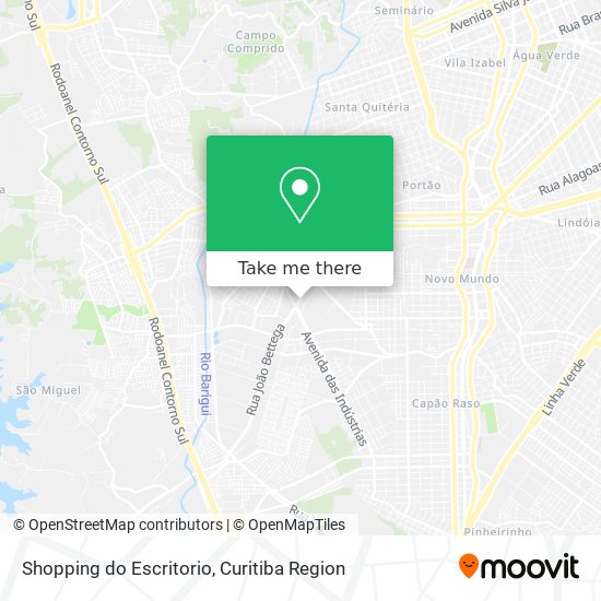 Shopping do Escritorio map