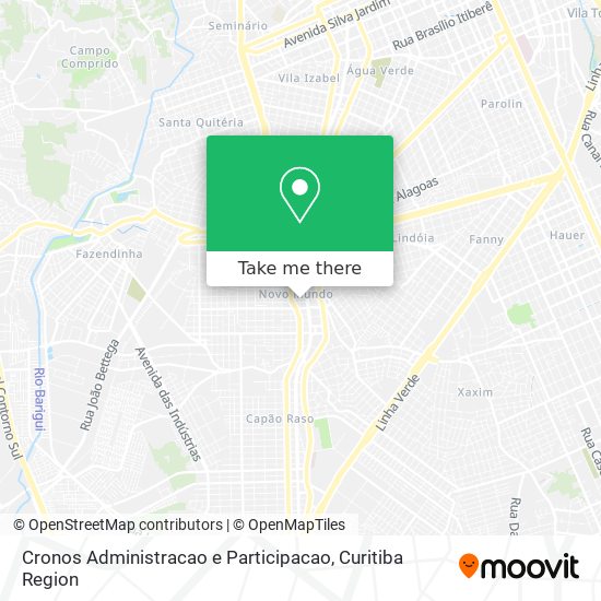 Cronos Administracao e Participacao map