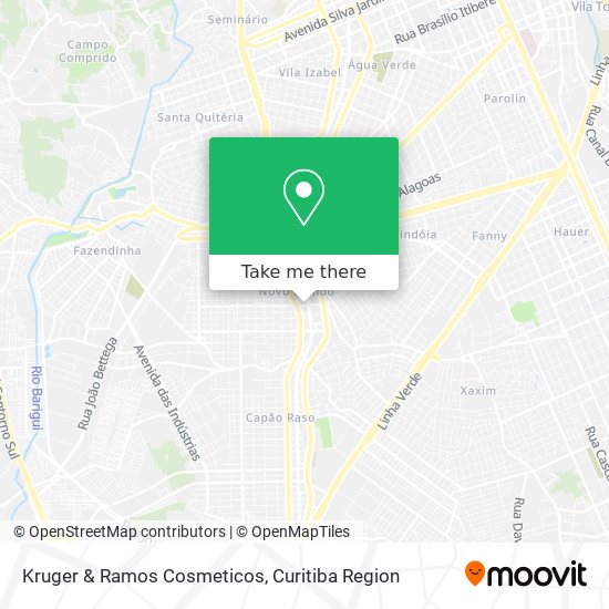 Kruger & Ramos Cosmeticos map