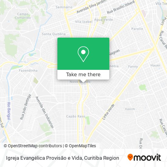 Igreja Evangélica Provisão e Vida map