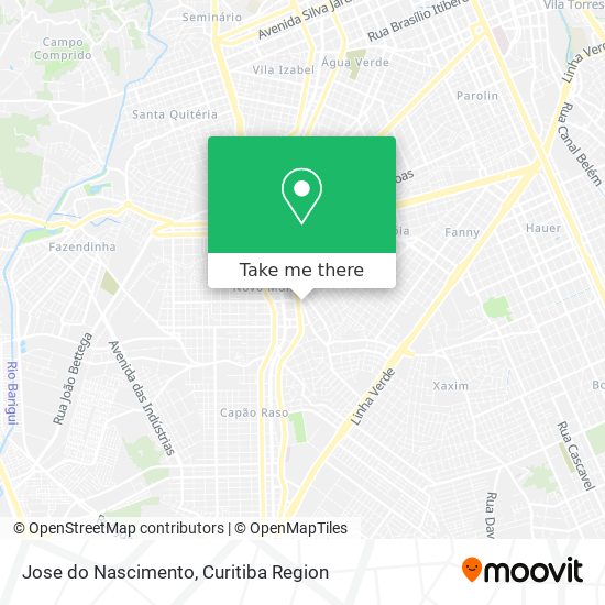 Jose do Nascimento map