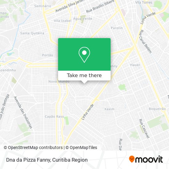 Dna da Pizza Fanny map