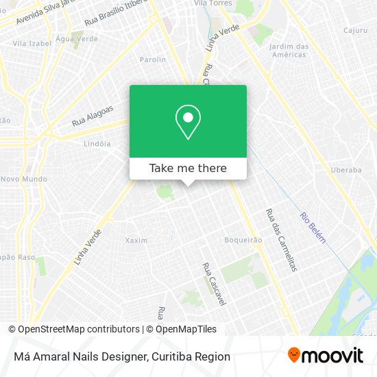 Má Amaral Nails Designer map