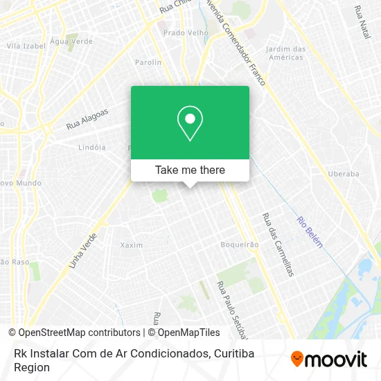 Rk Instalar Com de Ar Condicionados map