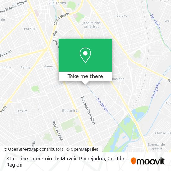 Stok Line Comércio de Móveis Planejados map