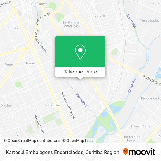 Kartesul Embalagens Encartelados map