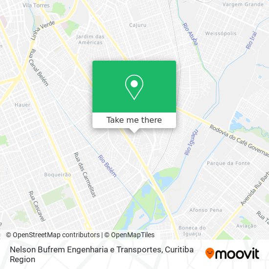 Nelson Bufrem Engenharia e Transportes map