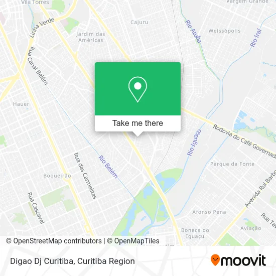 Digao Dj Curitiba map