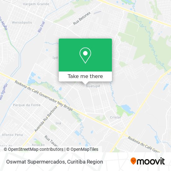 Oswmat Supermercados map