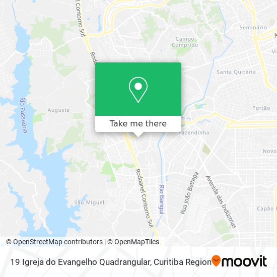19 Igreja do Evangelho Quadrangular map