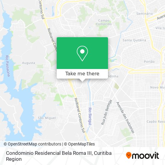 Condominio Residencial Bela Roma III map