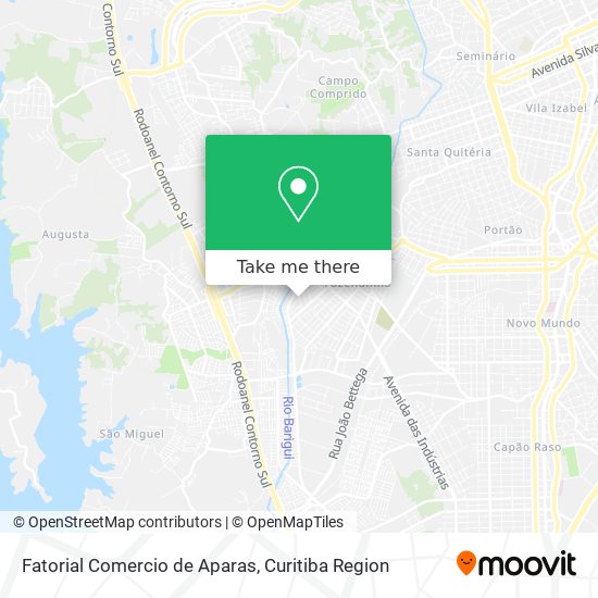 Fatorial Comercio de Aparas map