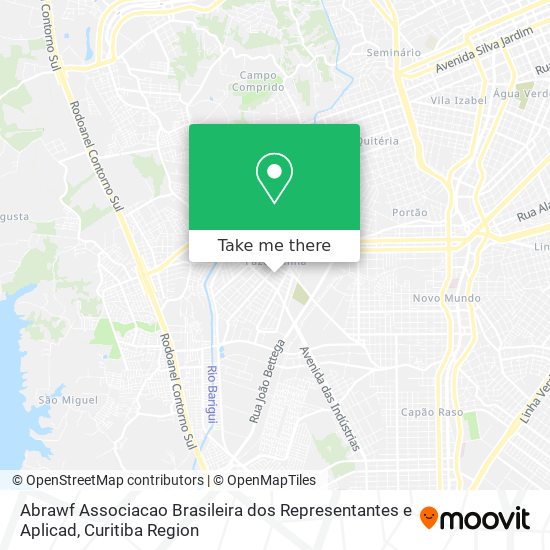 Abrawf Associacao Brasileira dos Representantes e Aplicad map