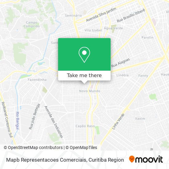 Mapb Representacoes Comerciais map