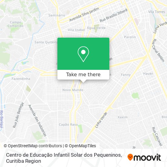 Centro de Educação Infantil Solar dos Pequeninos map