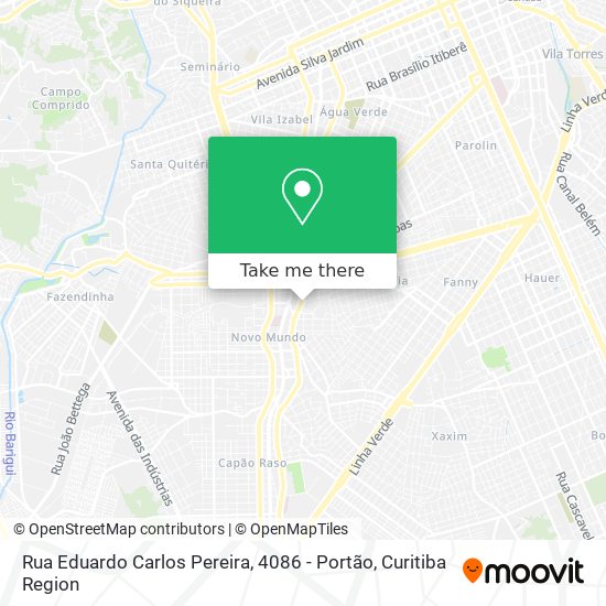 Rua Eduardo Carlos Pereira, 4086 - Portão map