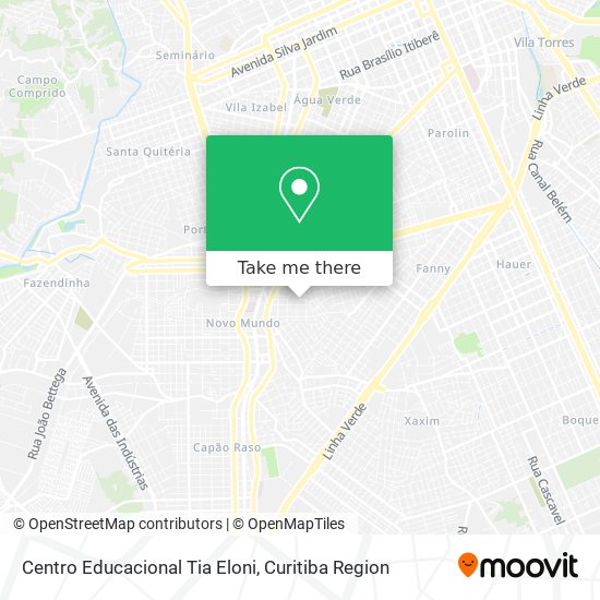 Mapa Centro Educacional Tia Eloni