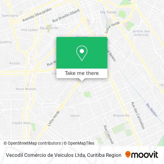 Vecodil Comércio de Veículos Ltda map
