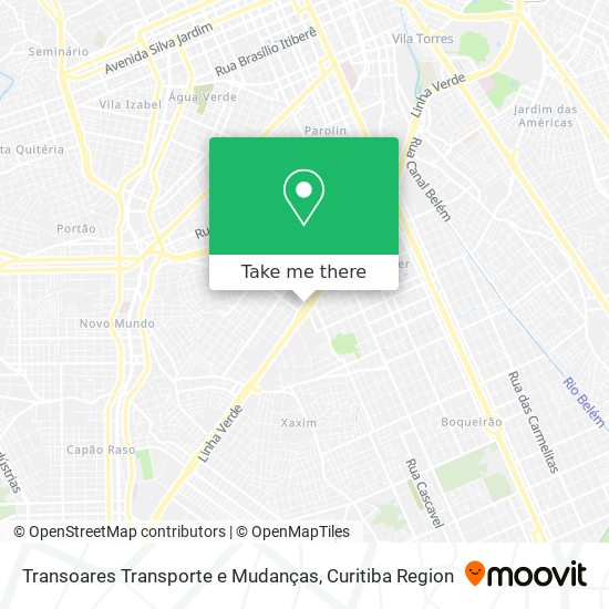Transoares Transporte e Mudanças map