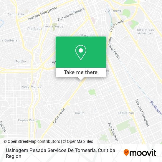 Usinagem Pesada Servicos De Tornearia map