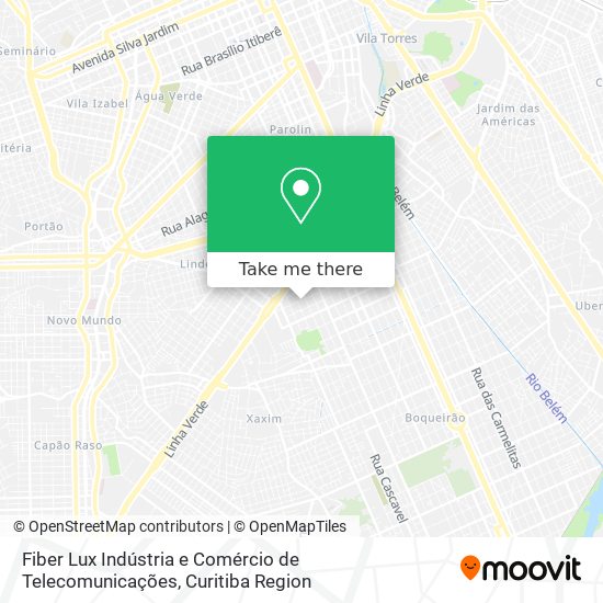 Fiber Lux Indústria e Comércio de Telecomunicações map
