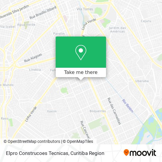 Elpro Construcoes Tecnicas map