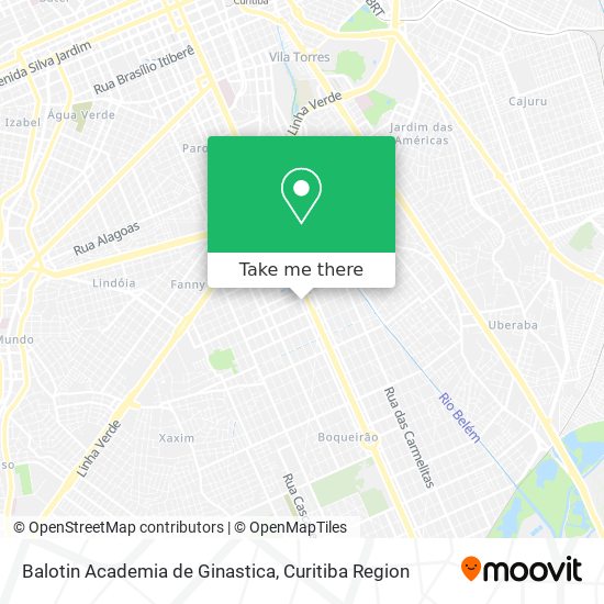 Balotin Academia de Ginastica map