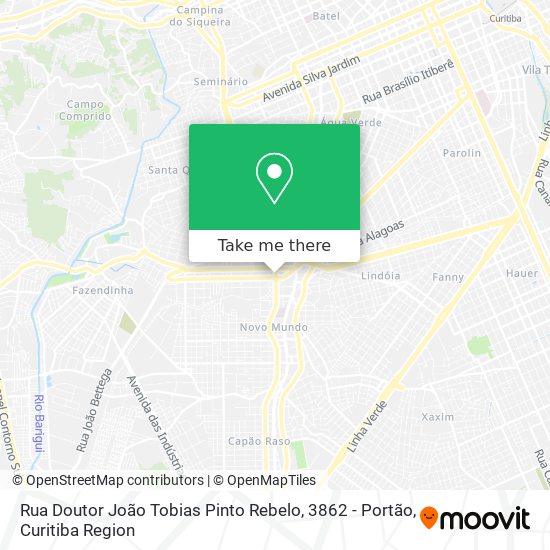 Rua Doutor João Tobias Pinto Rebelo, 3862 - Portão map
