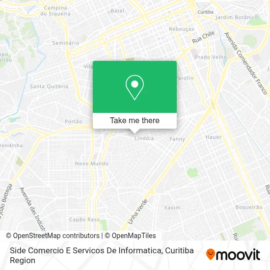 Side Comercio E Servicos De Informatica map