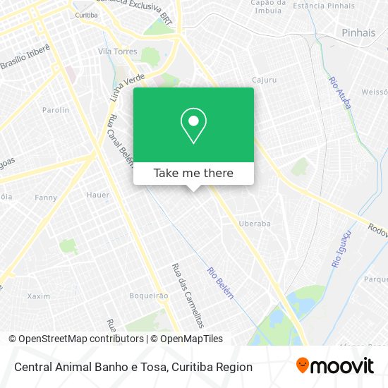 Central Animal Banho e Tosa map
