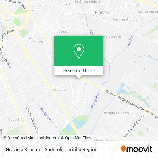 Graziela Kraemer Andreoli map