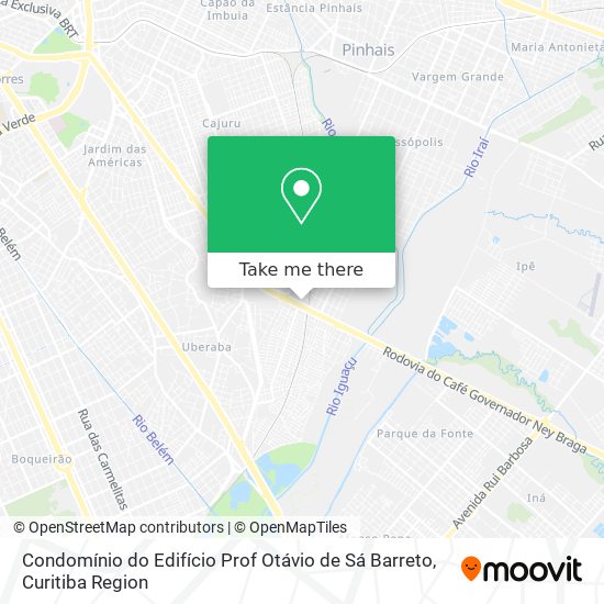 Condomínio do Edifício Prof Otávio de Sá Barreto map