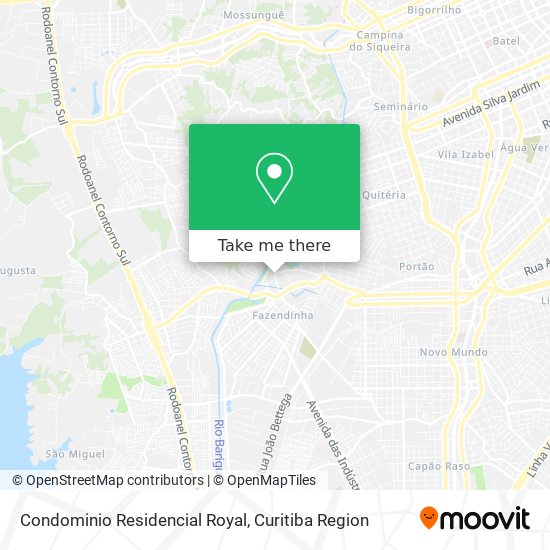 Condominio Residencial Royal map