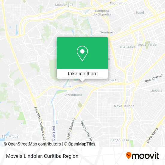 Moveis Lindolar map