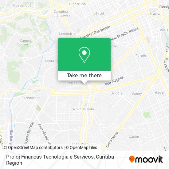 Proloj Financas Tecnologia e Servicos map