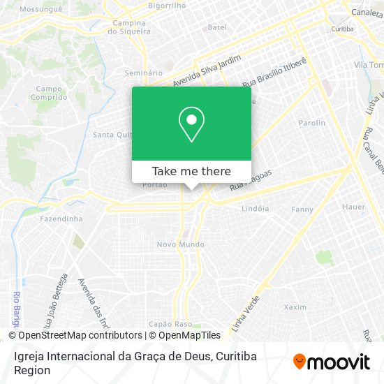 Igreja Internacional da Graça de Deus map