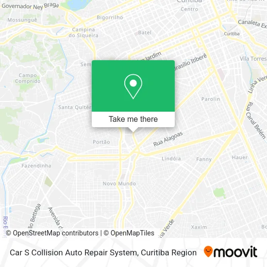 Car S Collision Auto Repair System map