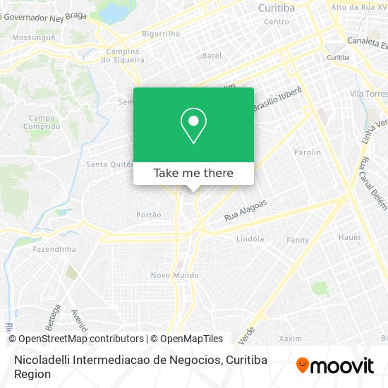 Nicoladelli Intermediacao de Negocios map