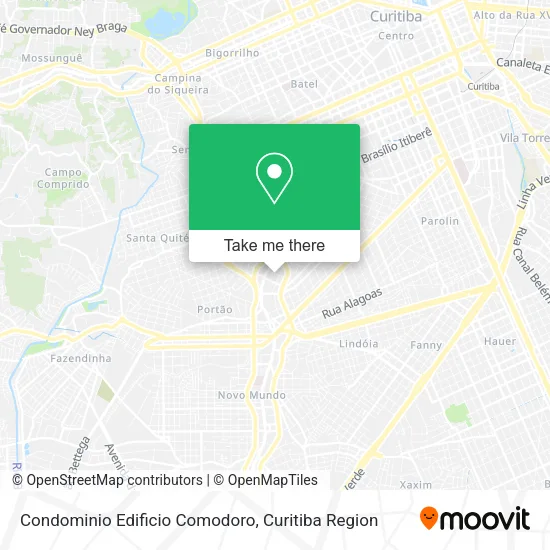 Condominio Edificio Comodoro map