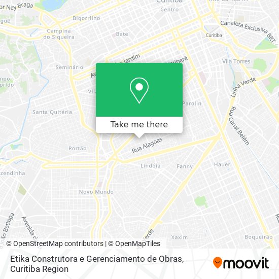 Etika Construtora e Gerenciamento de Obras map