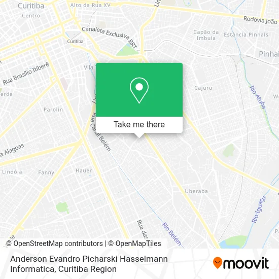 Anderson Evandro Picharski Hasselmann Informatica map